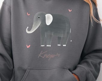 Hoodie - Elephant design