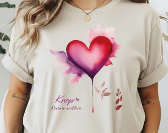 Classic unisex t-shirt - nature and love