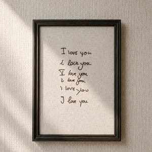 Personalized handwritten embroidery custom handwriting keepsake embroidered linen family gift baby gift nursery decor nursery wall art newborn gift baby shower gift mothers day gift fathers day gift grandparents gift anniversary gift wedding gift memorial keepsake custom wall art handmade embroidery real handwriting embroidered love notes sentimental gift meaningful gift heirloom gift unique home decor custom embroidery natural linen personalized artwork family memories custom keepsake love mess