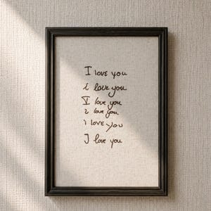 Personalized handwritten embroidery custom handwriting keepsake embroidered linen family gift baby gift nursery decor nursery wall art newborn gift baby shower gift mothers day gift fathers day gift grandparents gift anniversary gift wedding gift memorial keepsake custom wall art handmade embroidery real handwriting embroidered love notes sentimental gift meaningful gift heirloom gift unique home decor custom embroidery natural linen personalized artwork family memories custom keepsake love mess