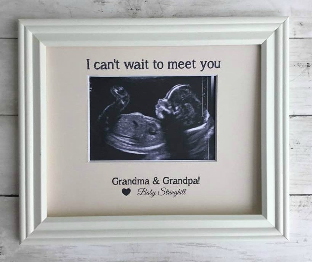Pregnancy Announcement for Grandma Grandparents, Gender Reveal