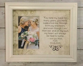 mother-of-the-bride-gift, Mother-in-Law-Gift, Mother of the Bride Gift, Mothers Day Personalized-Picture mat for Frame Wedding-Gift-for-Mom