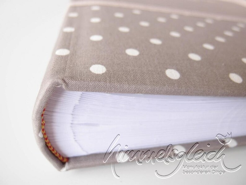 Photo album dots taupe image 3