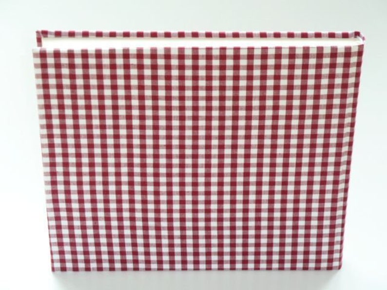 Guestbook Karo Burgundy Bordeaux