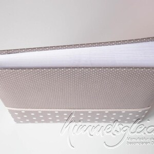 Photo album dots taupe image 2