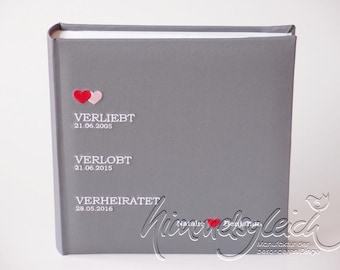 Fotoalbum XL Verliebt Verlobt Verheiratet