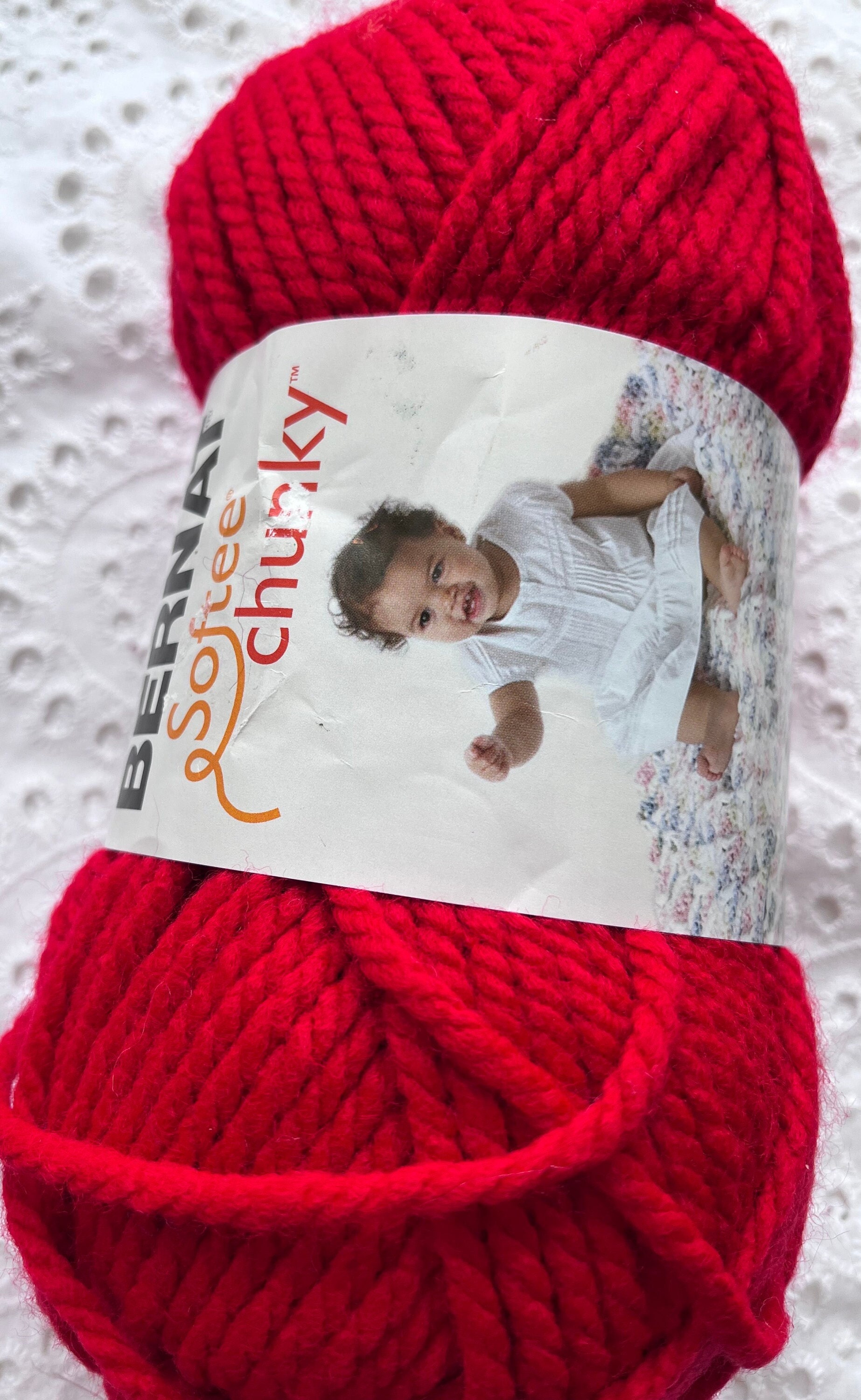 Bernat Softee Baby Stripes Pebbles 250g Knitting & Crochet Yarn