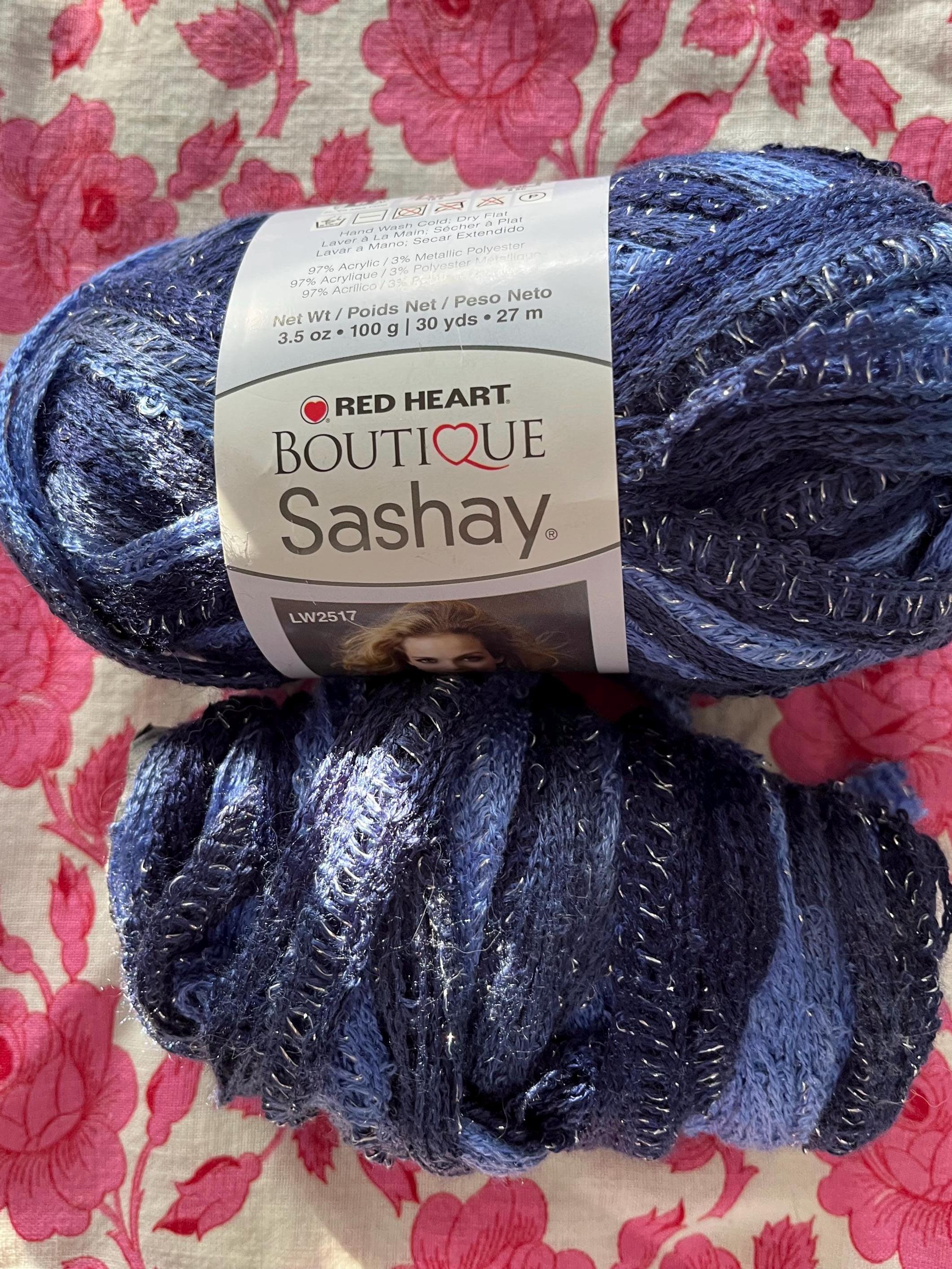 DESTASH - One Full and a Partial Skein of Red Heart Boutique