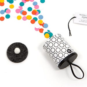 Mini Reusable Wildflower Seed Confetti Popper