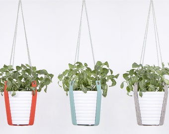 Minimalistic Merino Wool Felt Plant Hanger