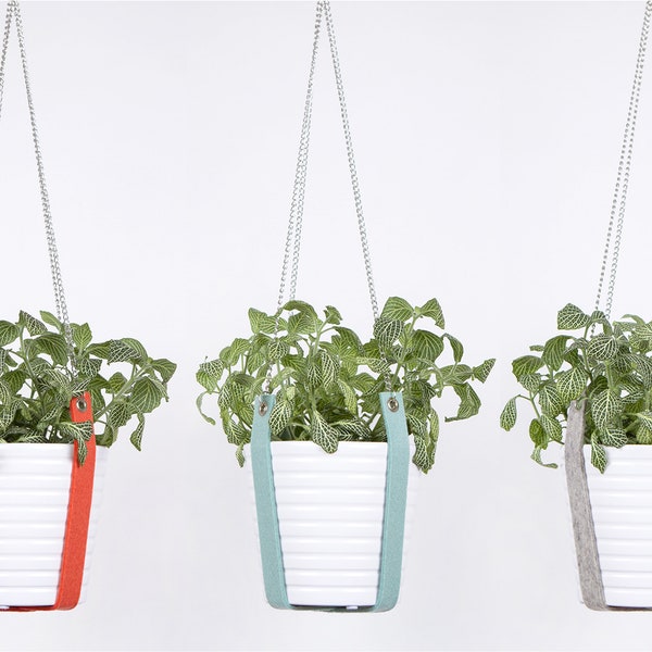 Felt Plant Hanger Etsy