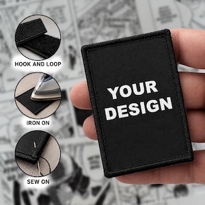 Écusson personnalisé | Votre design | Porte-clés | Étiquette de clé | Lanière