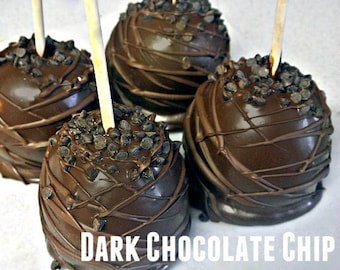 LARGE Gourmet Caramel Apple, Candy Apple, Granny Smith, Chocolate, Chocolate Apples, Wedding, Gift For, Toffee, Apple Pie, Triple Chocolate