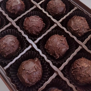 Dark Chocolate Truffles, Truffles, Dark Chocolate, Boxed Chocolates, Christmas Gifts, Holiday, Gift For