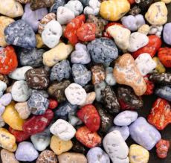 Chocolate Rocks Candy Pieces Etsy