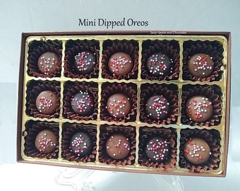 Dipped Mini Oreo Boxed Assortment, Boxed Candy, Oreos, Chocolate
