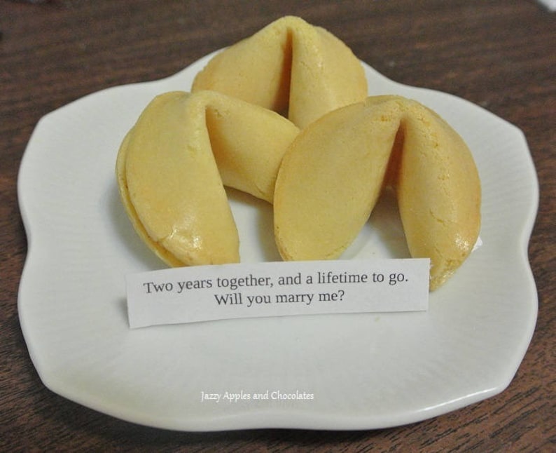 Personalized fortune cookies proposal birthday anniversary etsy canada