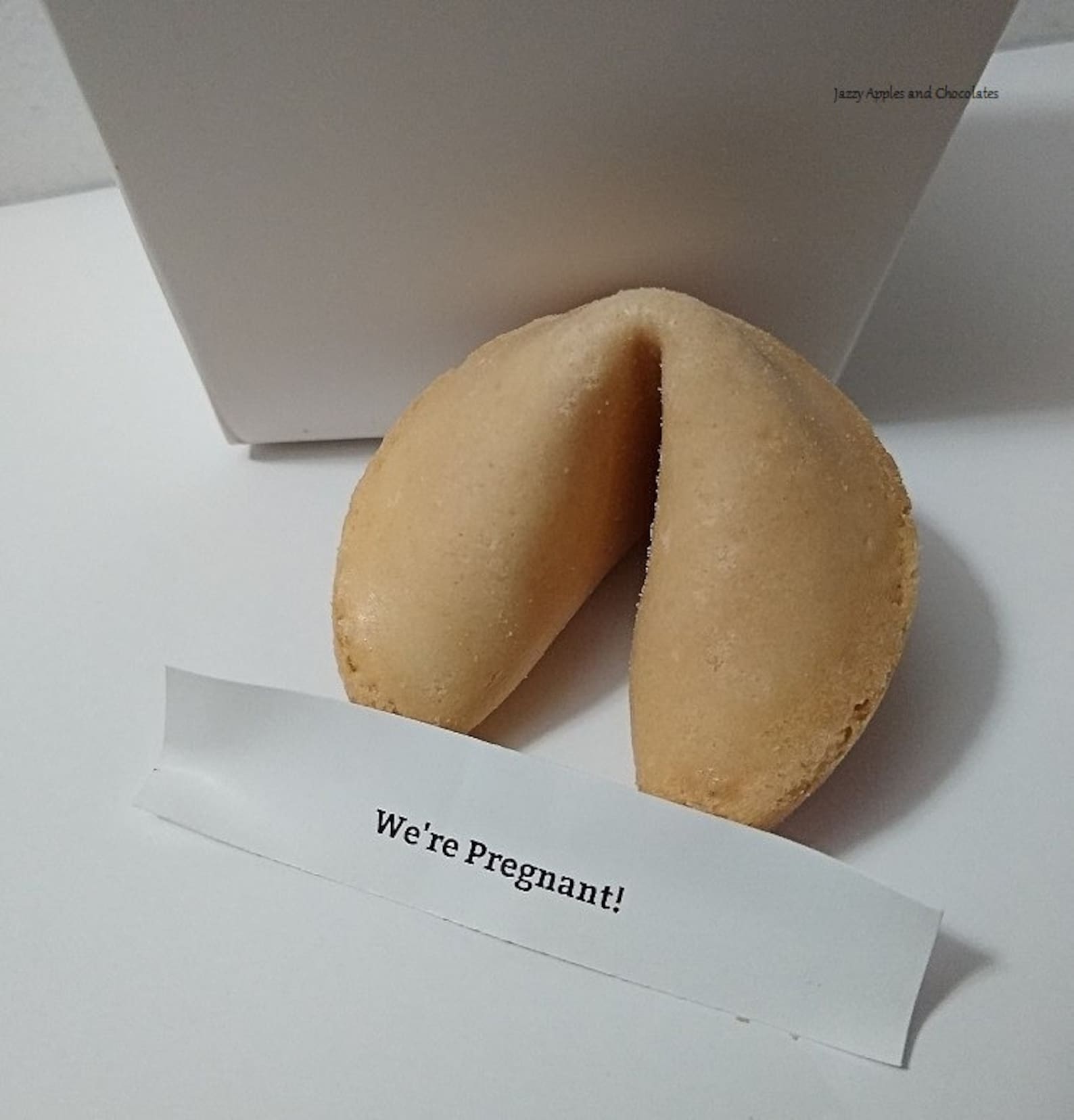 Pregnancy Announcement Fortune Cookie We're Pregnant Etsy