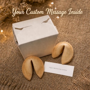 Fortune Cookie, Single Boxed Cookie, Proposal, Birthday, Anniversary