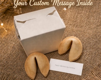 Fortune Cookie, Single Boxed Cookie, Proposal, Birthday, Anniversary