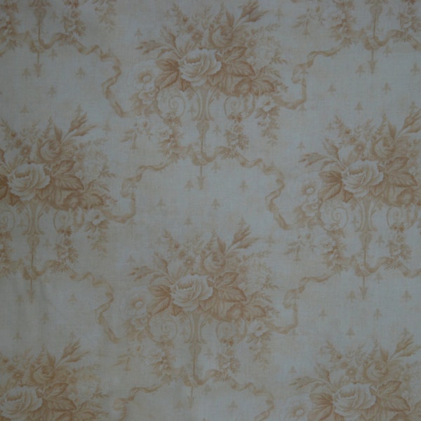 Robyn Pandolph fabric Tone on Tone CREAM FLORAL