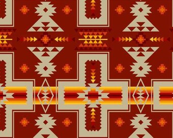 Elizabeth's Studio fabric Terracotta TUCSON
