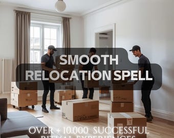 Smooth Relocation Spell, Moving Success Ritual, New Home Transition, Travel & Housing Intention, Fresh Start Energy