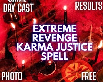 Extreme Revenge Karma Justice Spell | Powerful Karmic Justice Ritual | Return Energy