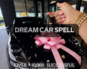 Dream Car Spell, Car Manifestation Ritual, Vehicle Opportunity Intention, Financial Focus, Success & New Car Energy