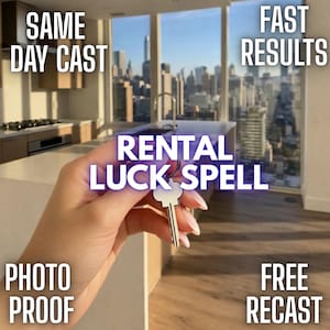 Rental Luck Spell | Apartment Approval Ritual | New Home Manifestation | Housing Luck & Prosperity