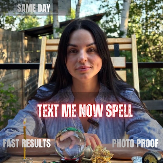 Text Me Now Spell | Communication Attraction Ritual | Love Connection Energy | Message Manifestation | Spiritual Practice