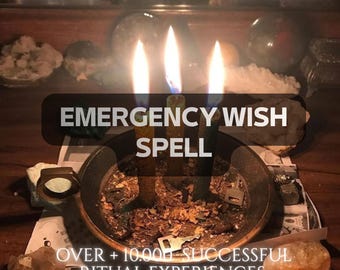 Emergency Wish Spell, Urgent Intention Ritual, Personalized Manifestation Focus, Fast-Need Wish Energy, Opportunity & Clarity