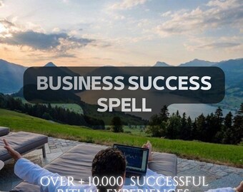 Business Success Spell, Prosperity & Growth Ritual, Customer Attraction Intention, Entrepreneur Confidence, Opportunity Energy