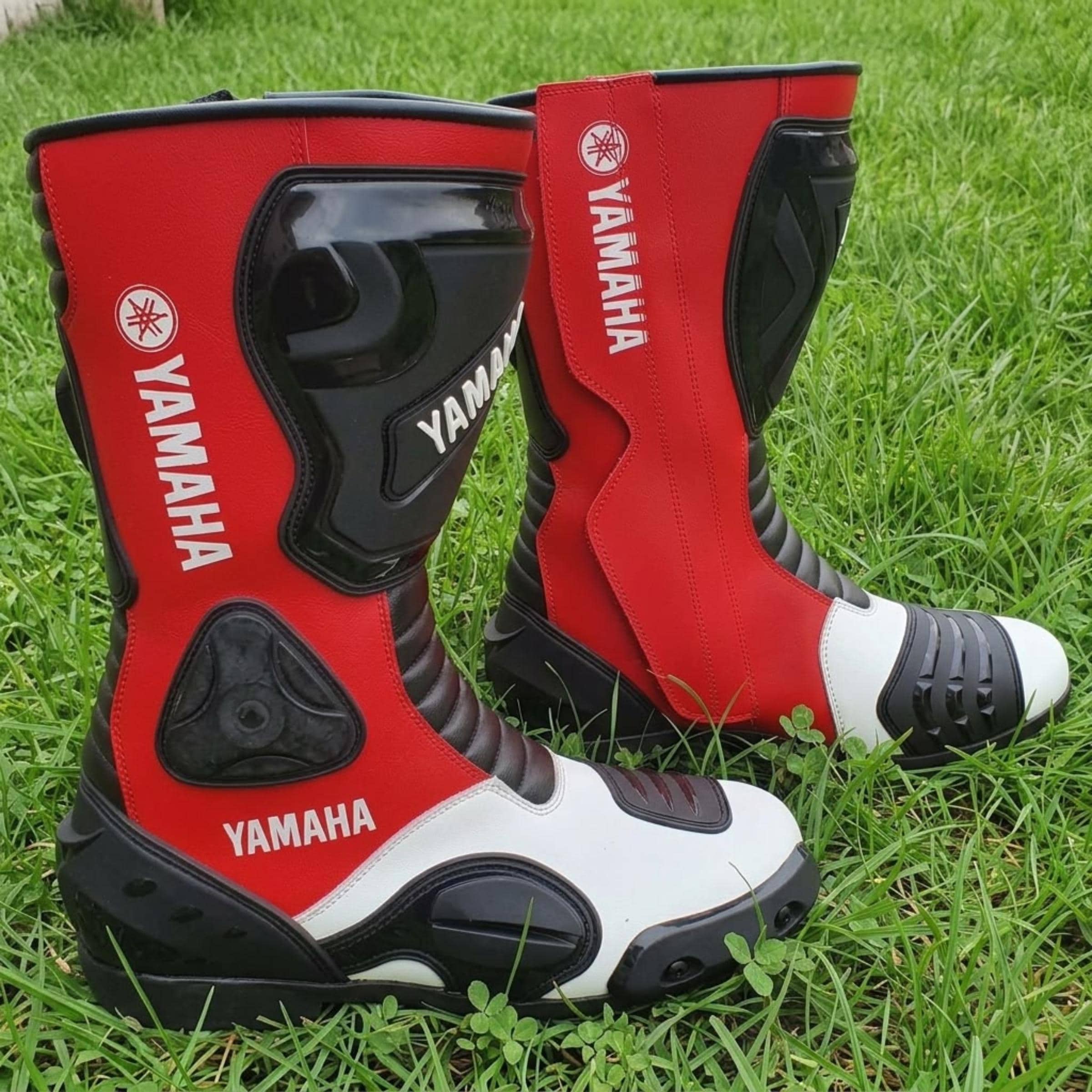 Yamaha Leather Boots - Etsy