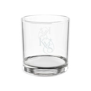 Monogram Skrift Initialer Graverade Stenar Glas