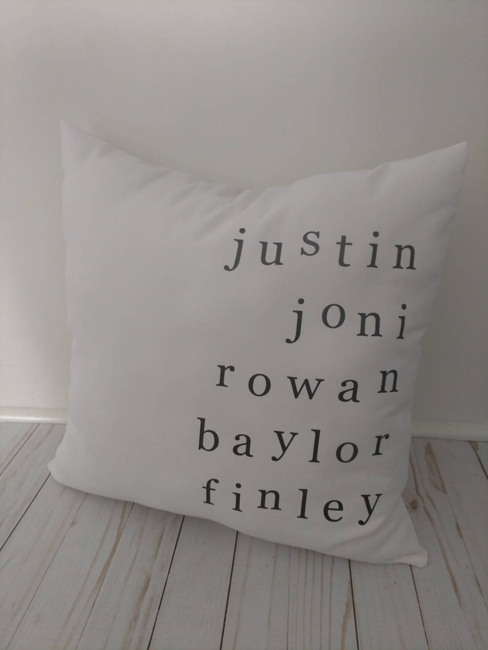 Name pillow Personalized name pillows family pillow Etsy