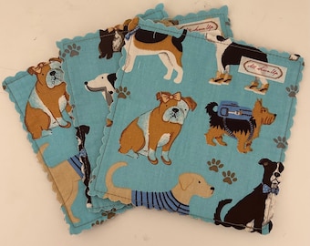 JAR GRIPPER or COASTER Dog Puppy; Purchase one or Set of 3