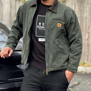 Moss Carhartt Jacket - Etsy