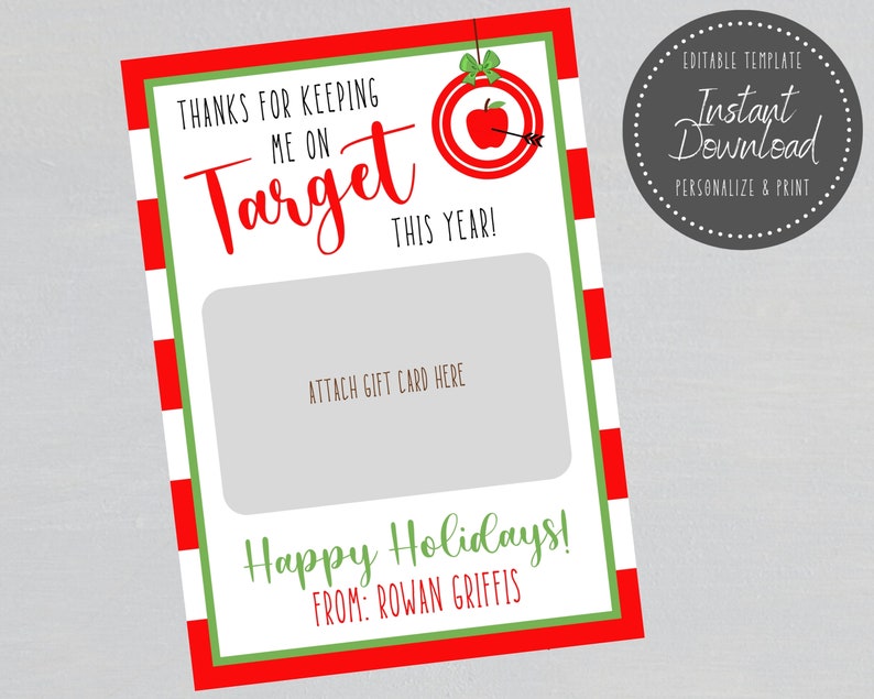 target-gift-card-holder-teacher-christmas-holiday-gift-etsy-uk