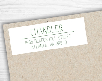 Personalized Address Labels - Return Address Labels - Custom Address Labels - Housewarming Gift