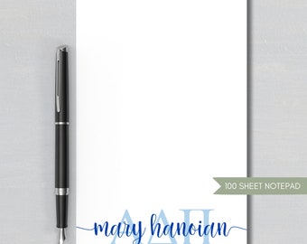 Alpha Delta Pi Notepad - Personalized ADPi Notes - Officially License Sorority Gift
