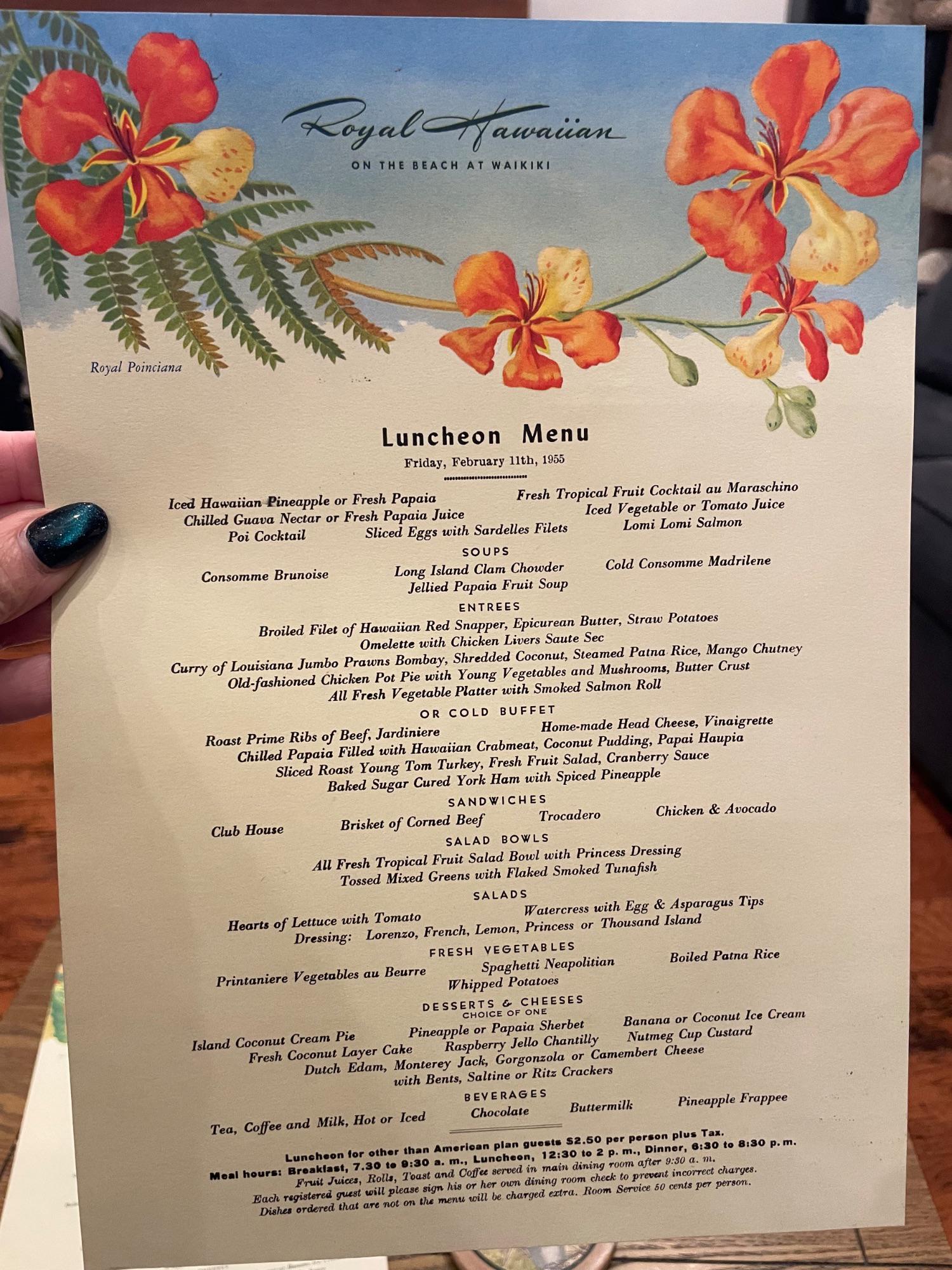 Hawaiian Menu Art - Etsy
