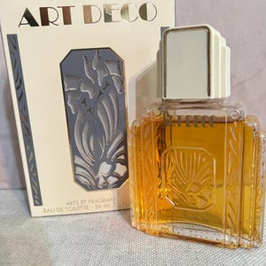 80s/90s Vintage ART DECO Eau de Toilette by Arts Et Fragrances 50 ml Made In France Rare & Collectible PARIS