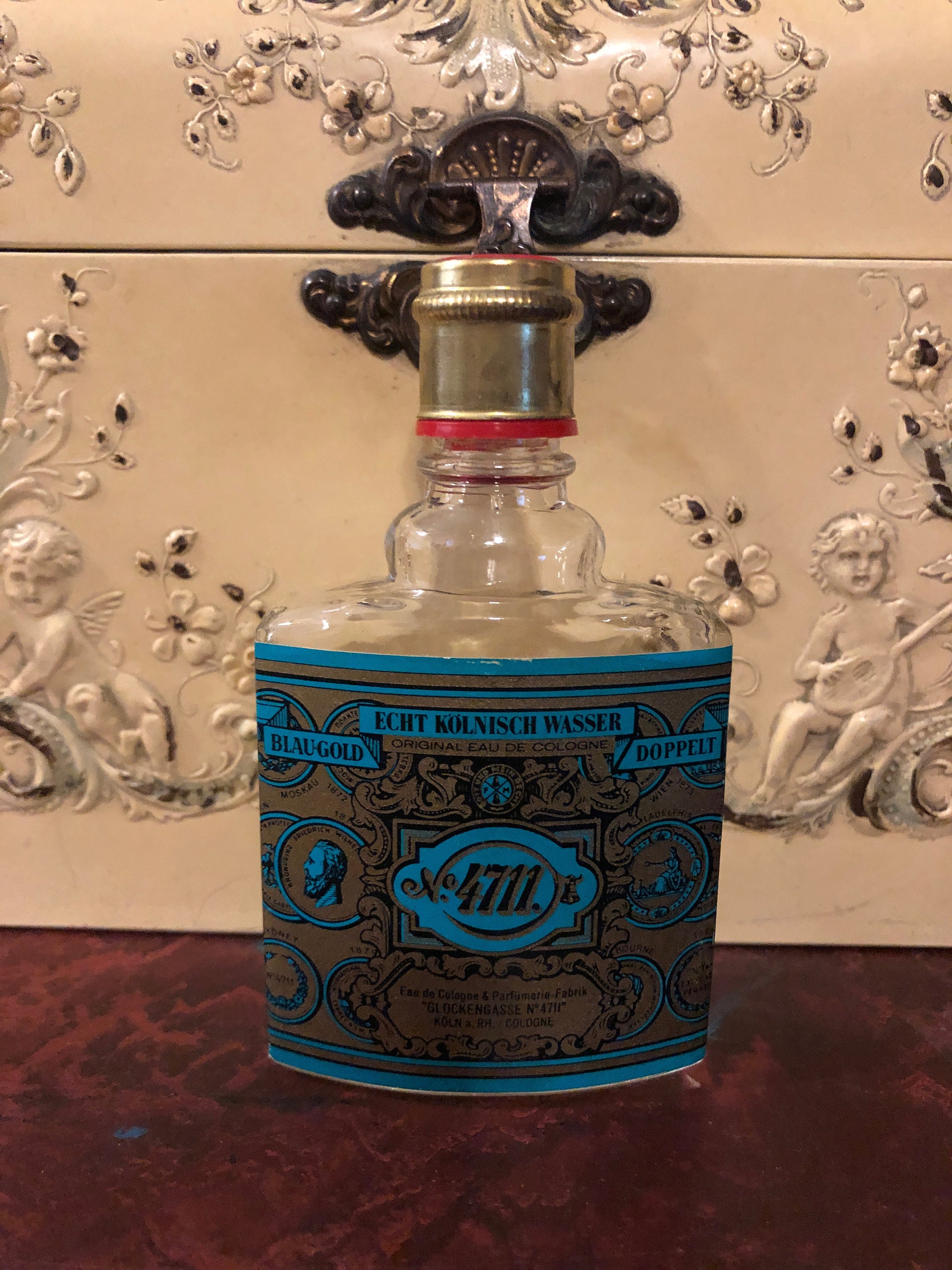 Vintage No. 4711 Eau Vintage Bottle Cologne De 2/3 No Etsy 4711 - Bottle Cologne Perfume Eau Full GLOCKENGASSE Great Original Label De Perfume