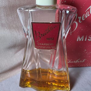 1950s Vintage BREATHLESS MIST by CHARBERT Great Bottle Original Box Vintage Fragrance Vintage Perfume Bottle