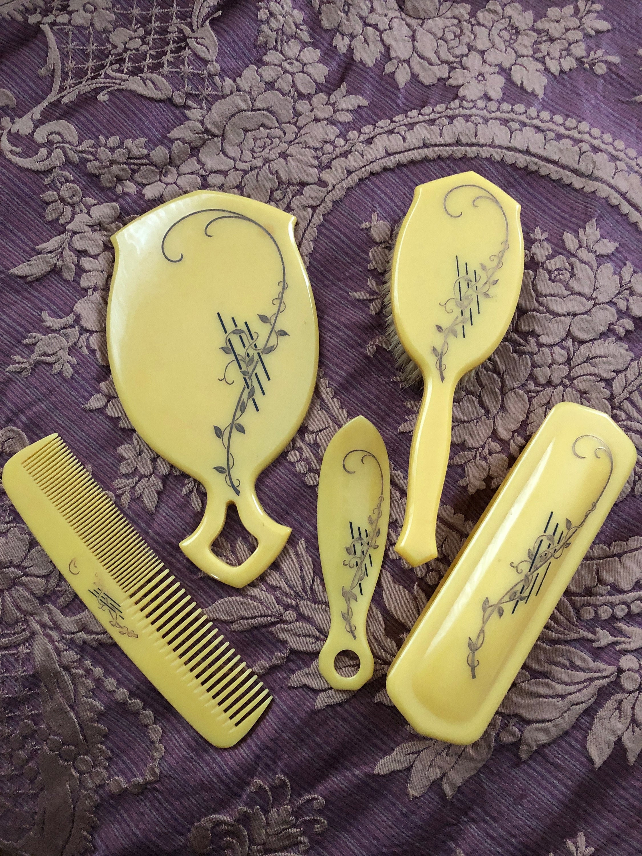 Lucite Dupont Brush - Etsy