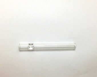 Handblown Tougher Longer Reusable Glass One Hitter Bat Cigarette Holder
