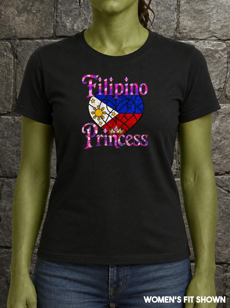 Filipino Princess | Philippines Flag Shirt| Unisex / Female / Kids ...