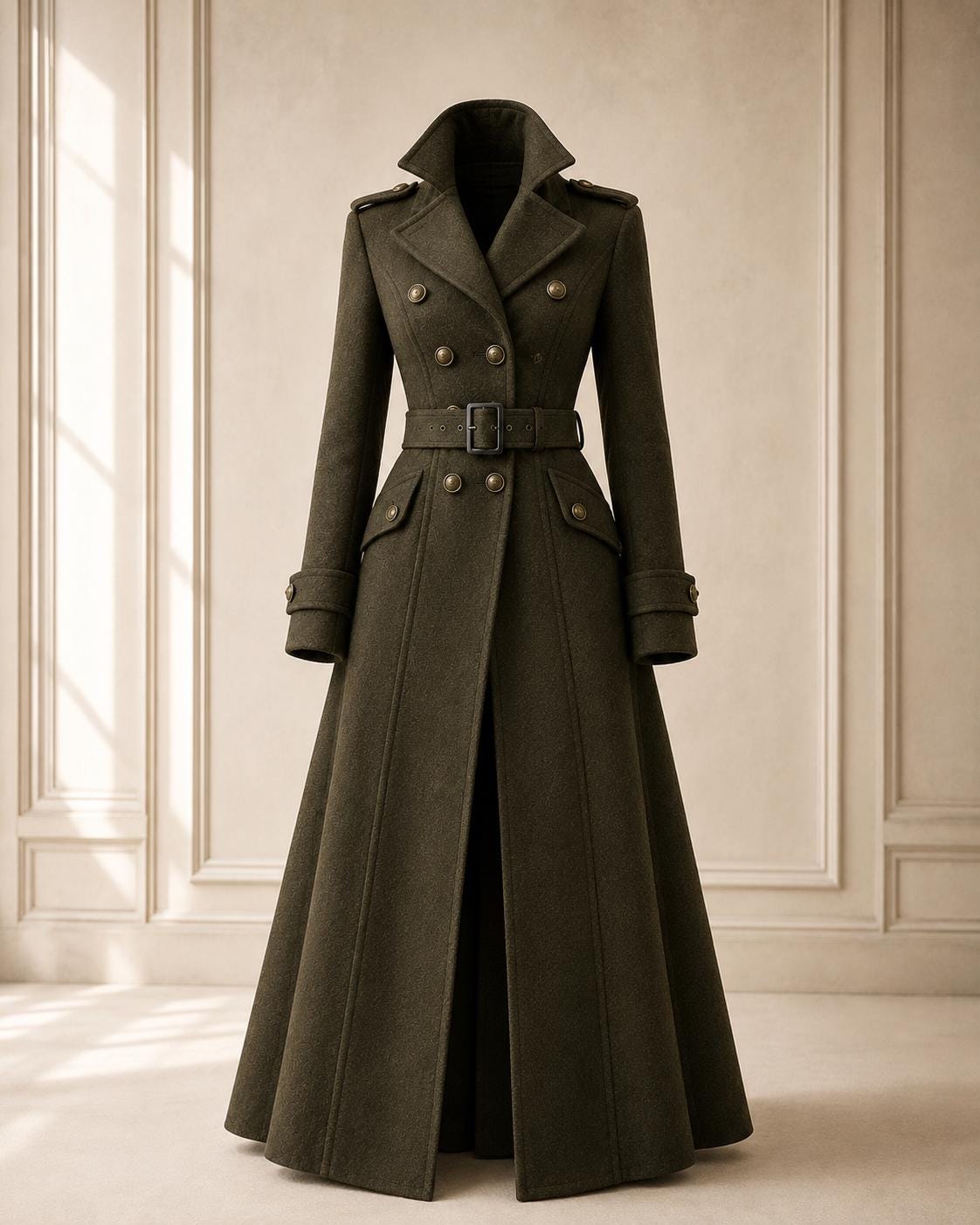 Asymmetrical Coat - Etsy