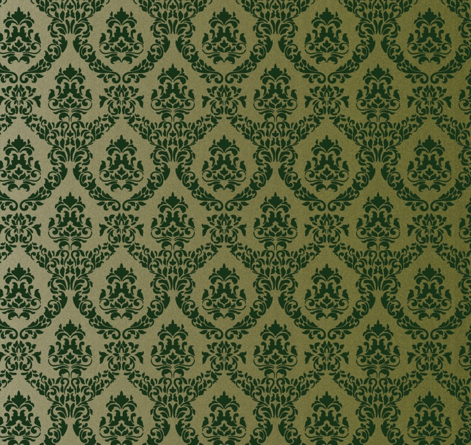 Large Wall Damask STENCIL Pattern FAUX MURAL 1056 - Etsy